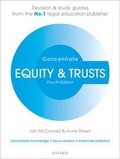 Cover: Equity & Trusts Concentrate - Oxford University Press