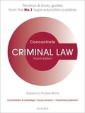 Cover: Criminal Law Concentrate - Oxford University Press