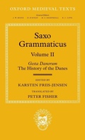 Cover: Saxo Grammaticus (Volume II) - Oxford University Press