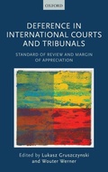 Cover: Deference in International Courts and Tribunals - Oxford University Press