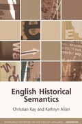 Cover: English Historical Semantics - Edinburgh University Press
