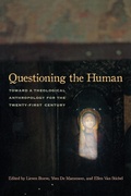 Cover: Questioning the Human - Fordham University Press