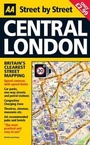 Cover: AA Central London Map - Automobile Association