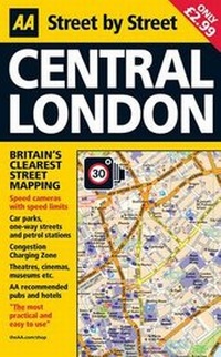 Abbildung von: AA Central London Map - Automobile Association