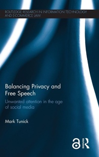 Abbildung von: Balancing Privacy and Free Speech - Routledge