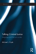 Cover: Talking Criminal Justice - Routledge