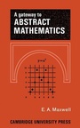 Cover: A Gateway to Abstract Mathematics - Cambridge University Press