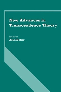 Abbildung von: New Advances in Transcendence Theory - Cambridge University Press