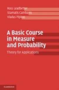 Enlarge image Cover: A Basic Course in Measure and Probability - Cambridge University Press