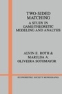 Cover: Two-Sided Matching - Cambridge University Press