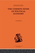 Bild: The Commonsense of Political Economy - Routledge