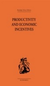 Abbildung von: Productivity and Economic Incentives - Routledge