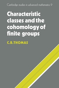 Abbildung von: Characteristic Classes and the Cohomology of Finite Groups - Cambridge University Press