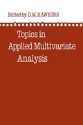 Cover: Topics in Applied Multivariate Analysis - Cambridge University Press