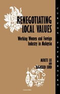 Cover: Renegotiating Local Values - Routledge