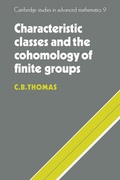 Cover: Characteristic Classes and the Cohomology of Finite Groups - Cambridge University Press