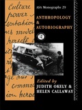 Cover: Anthropology and Autobiography - Routledge