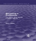 Cover: Becoming a Profession - Routledge
