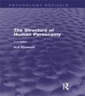 Cover: The Structure of Human Personality (Psychology Revivals) - Routledge