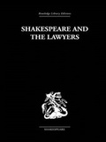 Cover: Shakespeare and the Lawyers - Routledge