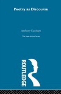 Enlarge image Cover: Poetry as Discourse - Routledge