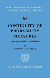 Enlarge image Cover: Contiguity of Probability Measures - Cambridge University Press