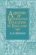 Cover: A History of Mathematics Education in England - Cambridge University Press
