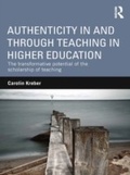 Cover: Authenticity in and through Teaching in Higher Education - Routledge