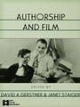 Cover: Authorship and Film - Routledge