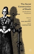 Cover: The Social Construction of Death - Palgrave Macmillan