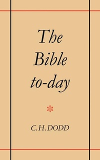 Bild: The Bible To-day - Cambridge University Press