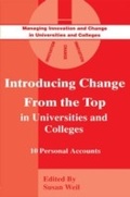 Cover: Introducing Change from the Top in Universities and Colleges - Routledge