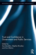 Cover: Trust and Confidence in Government and Public Services - Routledge