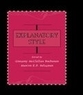 Cover: Explanatory Style - Routledge