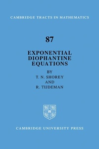 Abbildung von: Exponential Diophantine Equations - Cambridge University Press