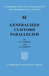 Abbildung von: Generalized Clifford Parallelism - Cambridge University Press