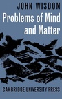 Cover: Problems of Mind and Matter - Cambridge University Press