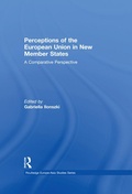 Cover: Perceptions of the European Union in New Member States - Routledge