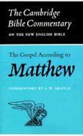 Cover: The Gospel according to Matthew - Cambridge University Press