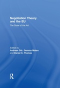 Cover: Negotiation Theory and the EU - Routledge