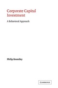 Cover: Corporate Capital Investment - Cambridge University Press