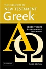 Cover: The Elements of New Testament Greek - Cambridge University Press