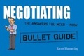 Cover: Negotiating: Bullet Guides - John Murray Learning