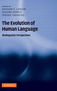 Enlarge image Cover: The Evolution of Human Language - Cambridge University Press