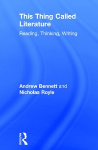Enlarge image Cover: This Thing Called Literature - Routledge