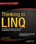Cover: Thinking in LINQ - APress
