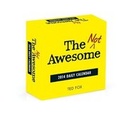 Cover: The Not Awesome 2014 Daily Calendar - Adams Media Corporation
