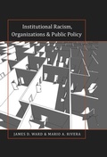 Cover: Institutional Racism, Organizations & Public Policy - Peter Lang Verlag