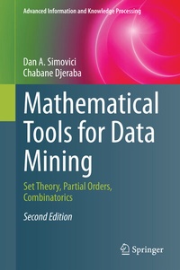 Enlarge image Cover: Mathematical Tools for Data Mining - Springer