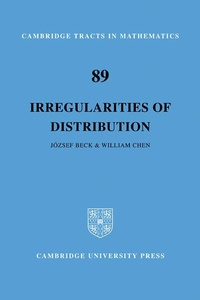 Abbildung von: Irregularities of Distribution - Cambridge University Press
